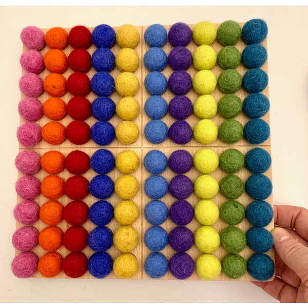 Papoose Toys Papoose Toys Montessori Bord Helder 101st