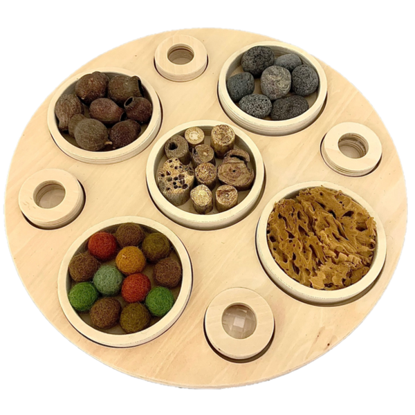Papoose Toys Papoose Toys Rond Sensorisch Bord 10st