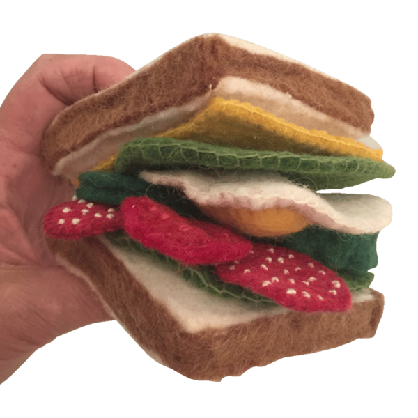 Papoose Toys Papoose Toys Sandwich en toppings