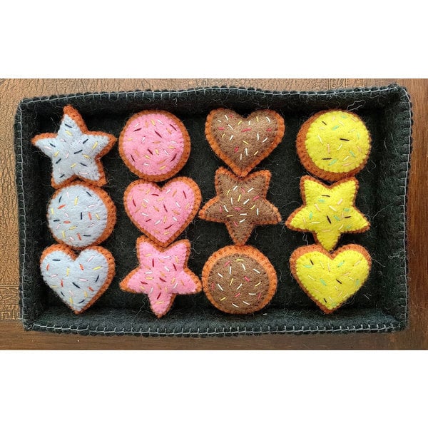Papoose Toys Papoose Toys Tray met koekjes 13 stuks