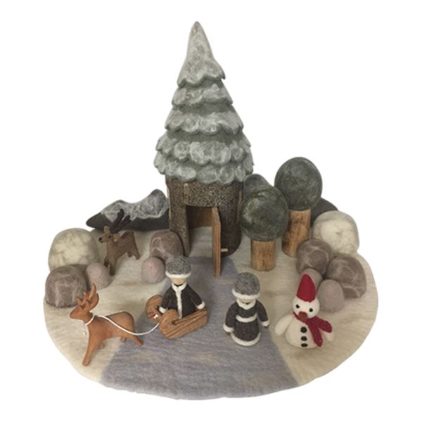 Papoose Toys Papoose Toys Winterfeeënset 23 stuks