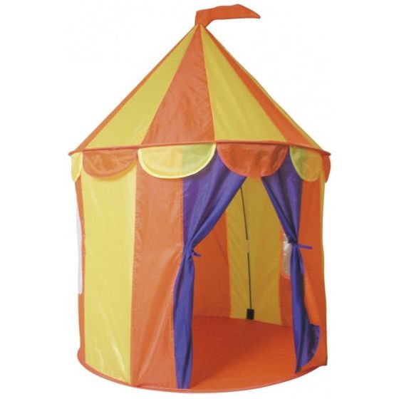 speeltent circus 95 x 125 cm geel oranje
