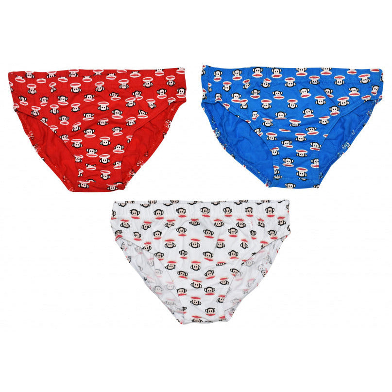 sous-vêtement junior rouge bleu blanc 3 pièces taille 6 8 ans
