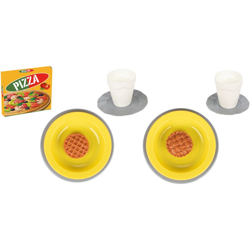 speelgoed pizzaset oranje 35-delig