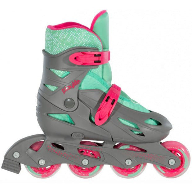 Inlineskates Riddler hardboot 82A grijs maat 27-30