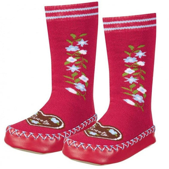 chaussons de maison Landhuis junior rouge taille 17 18