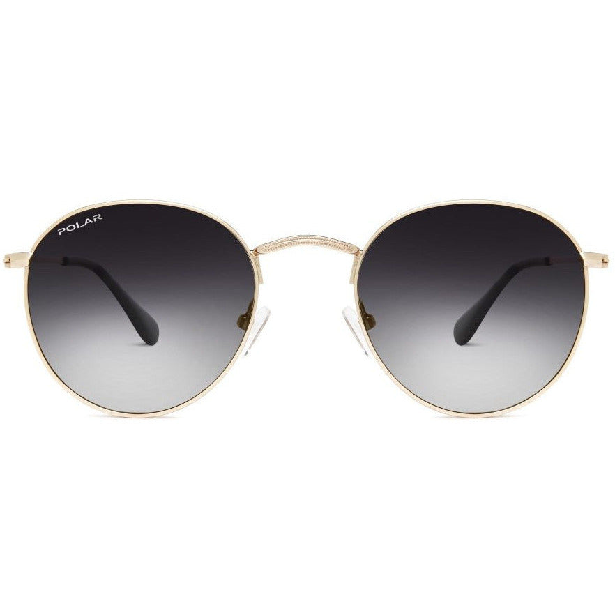 zonnebril Michigan unisex gepolariseerd Cat. 2 goud zwart