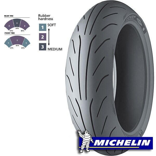 Buitenband 130 60 -13 Michelin 60P Reinf Power Pure SC F R TL