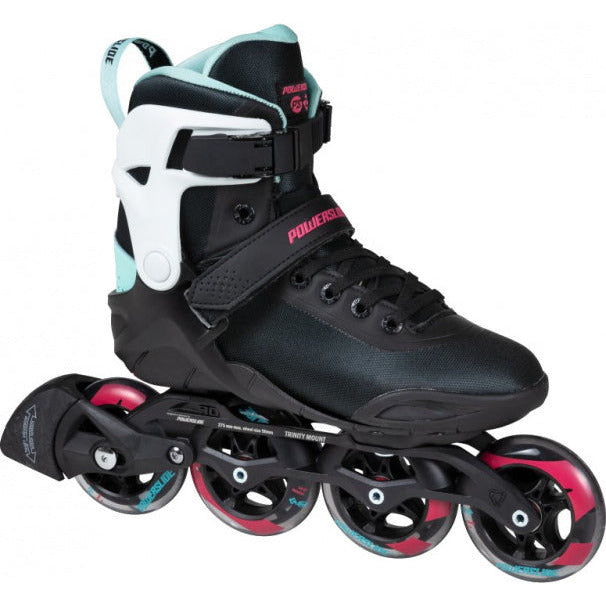 inlineskates Radon Teal 90 softboot 83A zwart mt 41