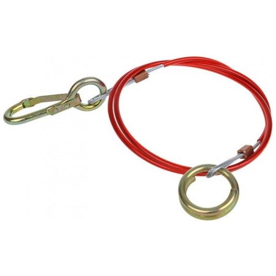 breekkabel voor oplooprem 100 cm rood