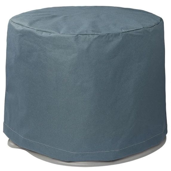 hoes voor draagbaar toilet donkergrijs