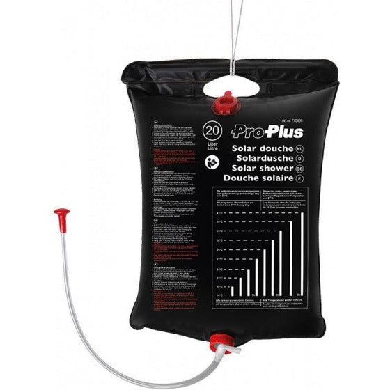 zonnedouche zwart 20 liter