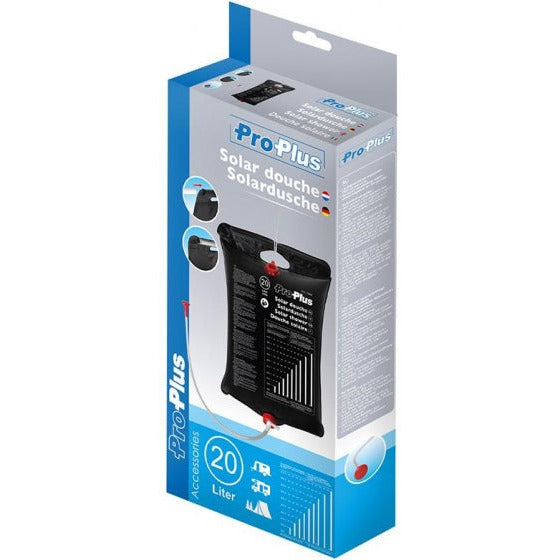 douche solaire noir 20 litres