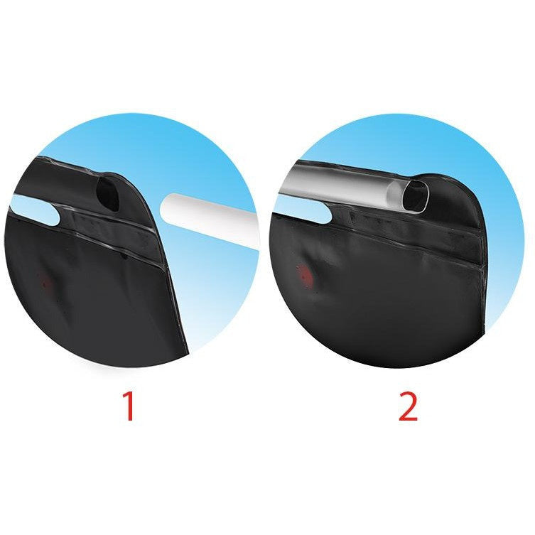 douche solaire noir 20 litres