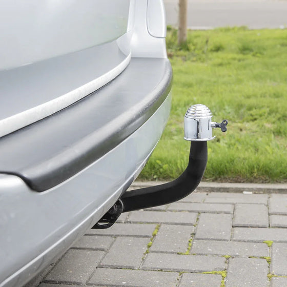 trekhaakdop met gleuf kunststof 7 cm chroom