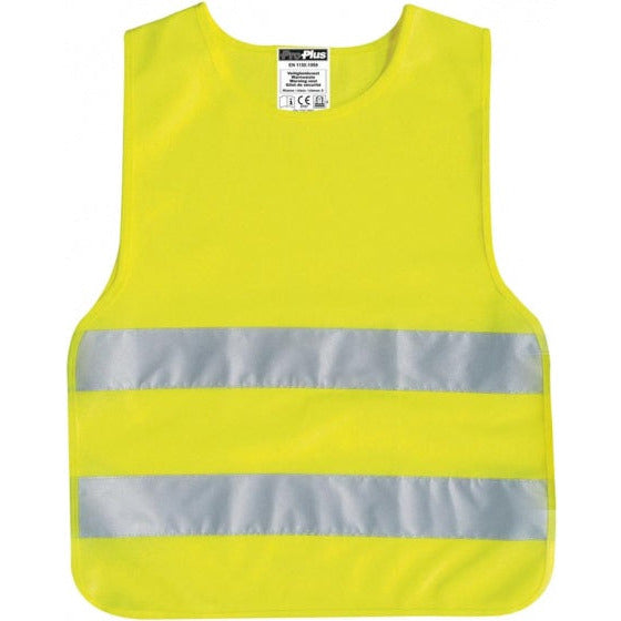 Proplus Veiligheidshesje kinderen geel one size