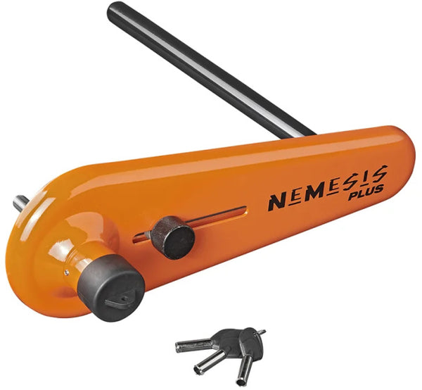 Nemesis Plus wielklem SCM voor camper oranje