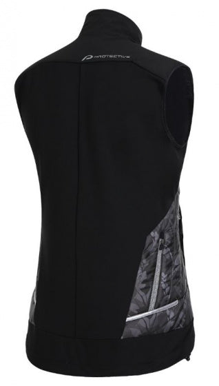 Protective Bodywarmer P-Painted Bird dames polyester grijs mt 40