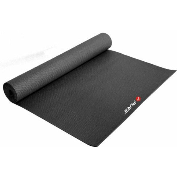 yogamat 172 x 61 cm zwart