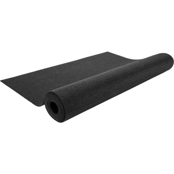yogamat 172 x 61 cm zwart