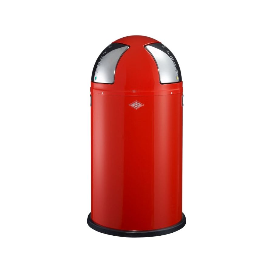 Wesco Prullenbak duwt twee rood