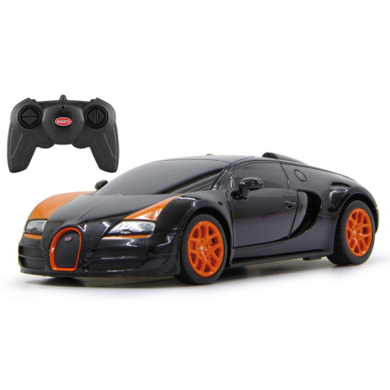 RC Bugatti Grand Sport Vitesse 27 MHz 1:24 zwart