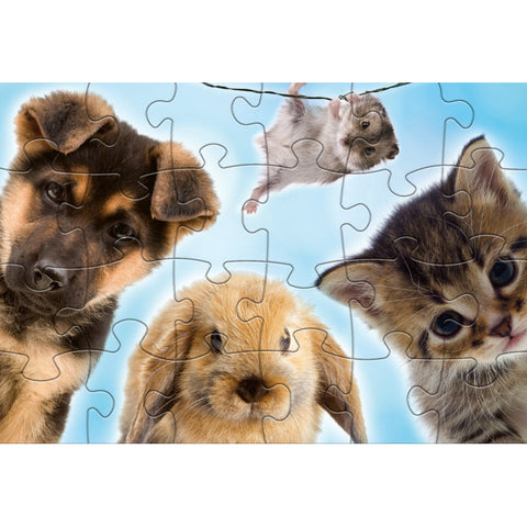 puzzle Bébés animaux junior 24 24 pièces