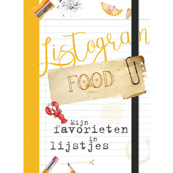 Listogram Food notitieboek