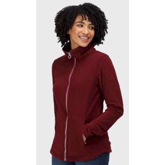gilet outdoor Fayona dames polyester bordeaux taille 42