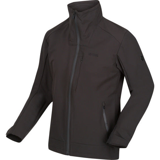 Overmoor softshelljas heren zwart maat 3XL