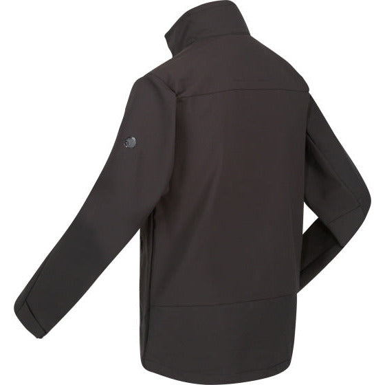 Overmoor softshelljas heren zwart maat 3XL