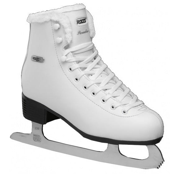 patinage artistique Paradise Eco-fur blanc taille 41