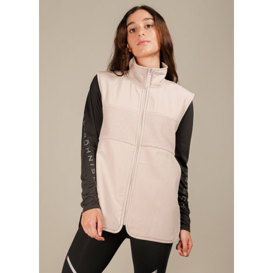 bodywarmer Corrine Pile dames polyester zachtroze mt XS