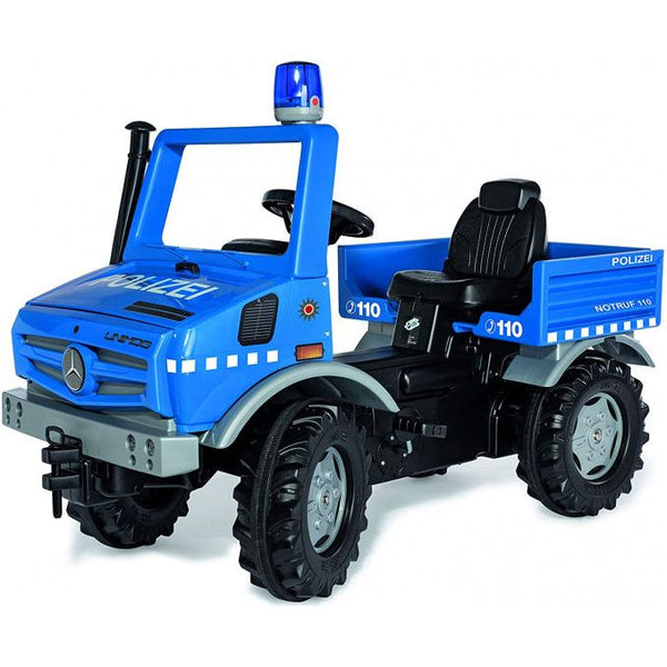 RollyUnimog Police Junior Blauw Zwart