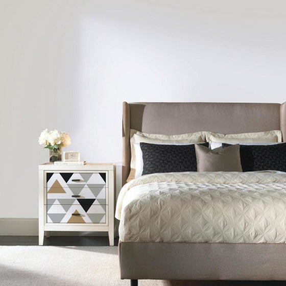 Peel and Stick Geo.-T Behang 503 cm Vinyl Grijs