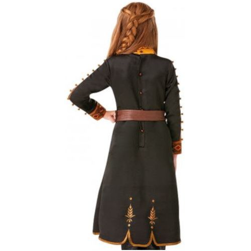 Anna Frozen II verkleedpak paars 4-delig mt 128