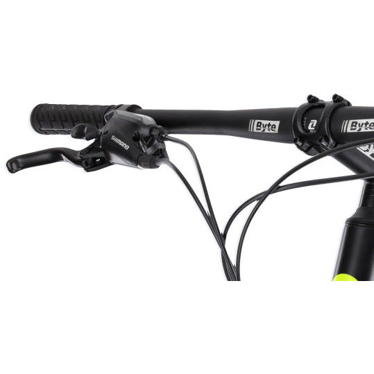 Lux 27.5 Inch 46 cm Heren 24V Hydraulische schijfrem Zwart Geel