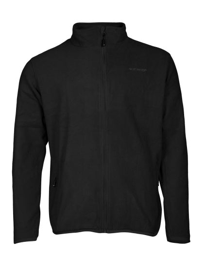 Polar fleece vest full zip heren zwart maat 3XL