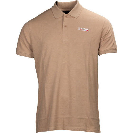 Rodney poloshirt heren beige maat L