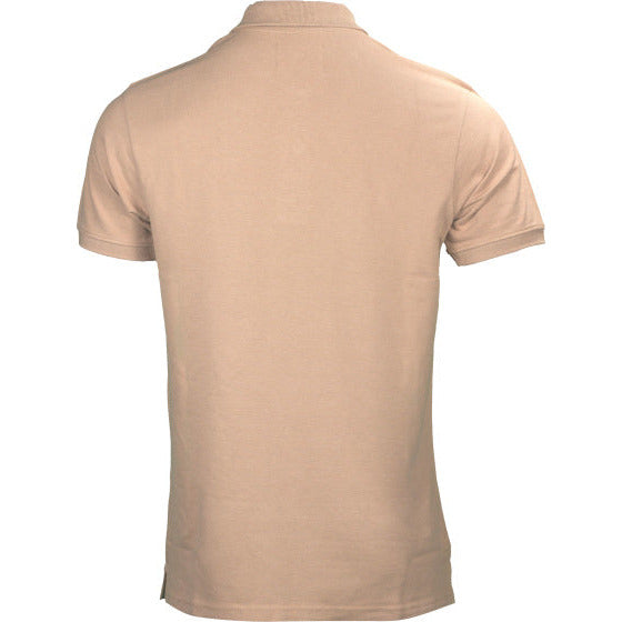 Rodney poloshirt heren beige maat L