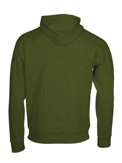 Sydney sweatshirt hooded olijfgroen maat M