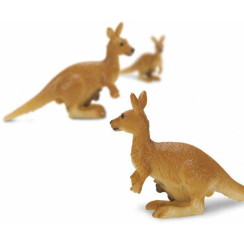 Kangoeroes speelset 2,5 cm bruin 192-delig
