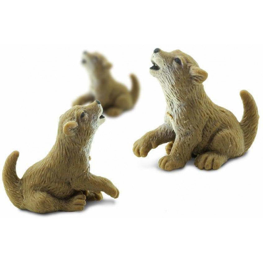 Wolvenwelpjes speelset 2,5 cm 192-delig