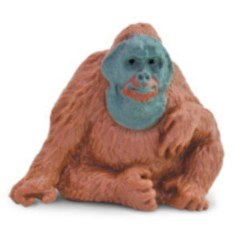 Orang-oetan speelset 2,5 cm bruin 192-delig