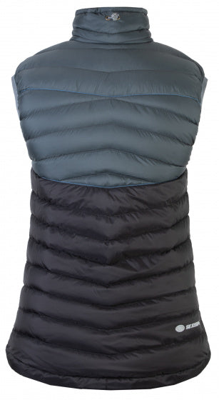 bodywarmer Atol dames polyester grijs zwart mt XL