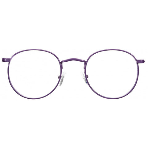 leesbril ovaal unisex acryl violet sterkte +1,50