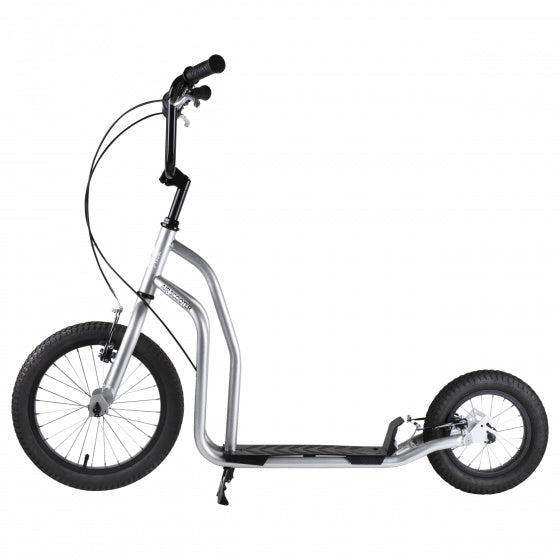 Air scooter 16 inch autoped step zilver