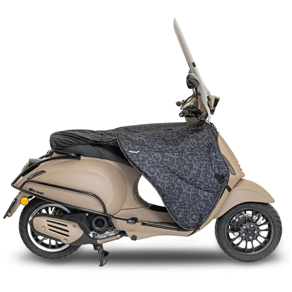 Diverse beenkleed stricto premium luipaardgrijs | piaggio vespa china scooter