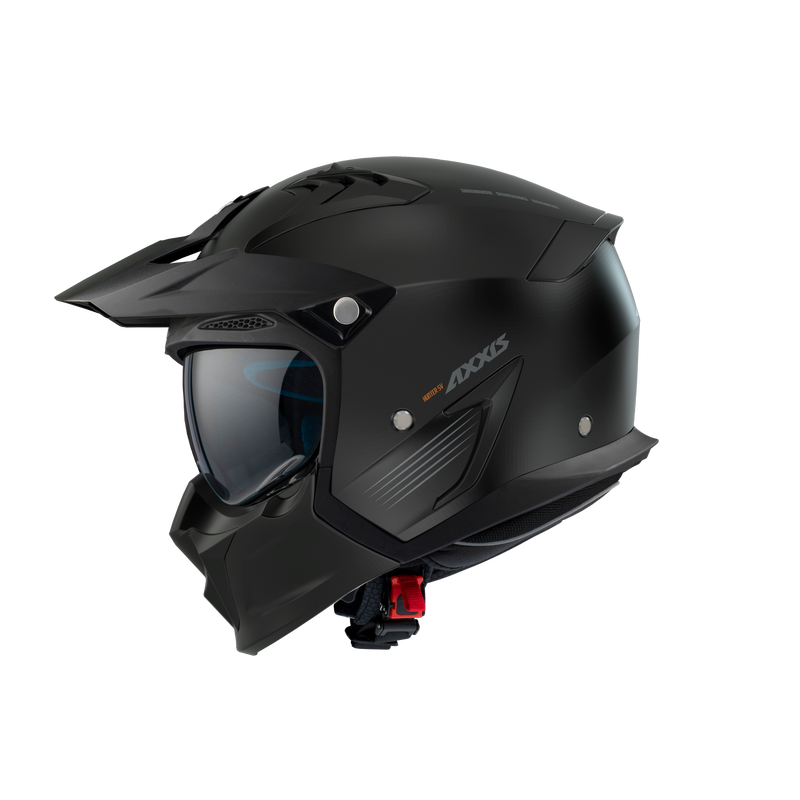 Helm Axxis Hunter SV Solid Mat Zwart XS