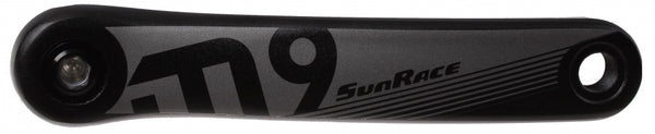 SunRace crankstel FCM914 -5mm 22-32-44 175mm m CG zw zilv